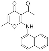 3-ACETYL-6-METHYL-2-(1-NAPHTHYLAMINO)-4H-PYRAN-4-ONE AldrichCPR