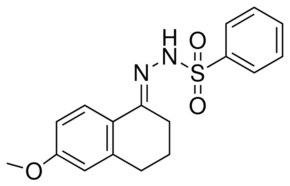 N'-((1E)-6-METHOXY-3,4-DIHYDRO-1(2H)-NAPHTHALENYLIDENE)BENZENESULFONOHYDRAZIDE AldrichCPR