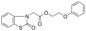 (2-OXO-BENZOTHIAZOL-3-YL)-ACETIC ACID 2-PHENOXY-ETHYL ESTER AldrichCPR