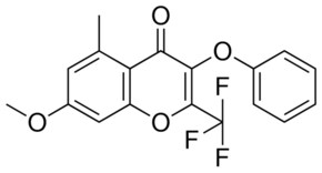7-METHOXY-5-METHYL-3-PHENOXY-2-TRIFLUOROMETHYL-CHROMEN-4-ONE AldrichCPR