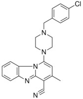 1-(4-(4-CL-BENZYL)-1-PIPERAZINYL)-3-ME-PYRIDO(1,2-A)BENZIMIDAZOLE-4-CARBONITRILE AldrichCPR