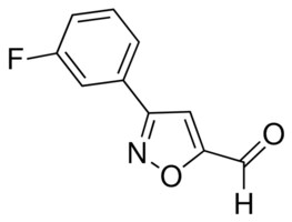 3-(3-Fluorophenyl)isoxazole-5-carbaldehyde AldrichCPR