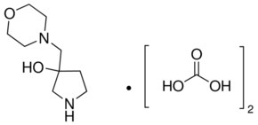 3-(Morpholinomethyl)pyrrolidin-3-ol bis(carbonate) AldrichCPR