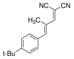 反式-2-[3-(4-叔丁基苯基)-2-甲基-2-亚丙烯基]丙二腈 matrix substance for MALDI-MS, &#8805;99.0% (HPLC)