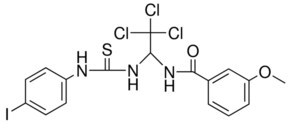 3-METHOXY-N-(2,2,2-TRICHLORO-1-(3-(4-IODO-PHENYL)-THIOUREIDO)-ETHYL)-BENZAMIDE AldrichCPR