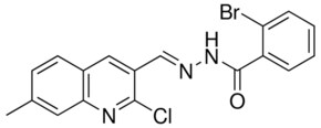 2-BROMO-N'-((2-CHLORO-7-METHYL-3-QUINOLINYL)METHYLENE)BENZOHYDRAZIDE AldrichCPR