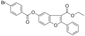 5-(4-BROMO-BENZOYLOXY)-2-PHENYL-BENZOFURAN-3-CARBOXYLIC ACID ETHYL ESTER AldrichCPR