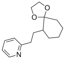 6-(2-(2-PYRIDYL)ETHYL)-1,4-DIOXASPIRO(4.5)DECANE AldrichCPR