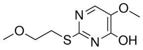 5-METHOXY-2-(2-METHOXY-ETHYLSULFANYL)-PYRIMIDIN-4-OL AldrichCPR