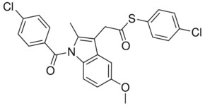 S-(4-chlorophenyl) [1-(4-chlorobenzoyl)-5-methoxy-2-methyl-1H-indol-3-yl]ethanethioate AldrichCPR