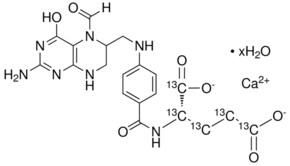 亚叶酸钙-谷氨酰基-13C5 99 atom % 13C, 97% (CP)