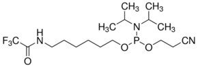 TFA-Hexylaminolinker Phosphoramidite configured for ABI