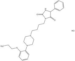 5-phenyl-3-(4-{4-[2-(propylsulfanyl)phenyl]-1-piperazinyl}butyl)-2,4-imidazolidinedione hydrochloride AldrichCPR