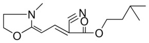 3-METHYLBUTYL 2-CYANO-4-(3-METHYL-2-OXAZOLIDINYLIDENE)-2-BUTENOATE AldrichCPR