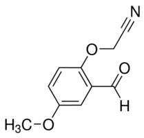 (2-Formyl-4-methoxyphenoxy)acetonitrile AldrichCPR