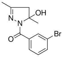 (3-BROMO-PHENYL)-(5-HYDROXY-3,5-DIMETHYL-4,5-DIHYDRO-PYRAZOL-1-YL)-METHANONE AldrichCPR