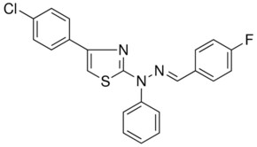 N-(4-(4-CL-PHENYL)-THIAZOL-2-YL)-N'-(4-FLUORO-BENZYLIDENE)-N-PHENYL-HYDRAZINE AldrichCPR
