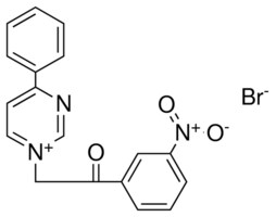 1-(2-(3-NITRO-PHENYL)-2-OXO-ETHYL)-4-PHENYL-PYRIMIDIN-1-IUM, BROMIDE AldrichCPR