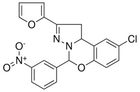 8-CL-2-FURAN-2-YL-4(3-NITRO-PH)1,9B-2H-5-OXA-3,3A-DIAZA-CYCLOPENTA(A)NAPHTHALENE AldrichCPR