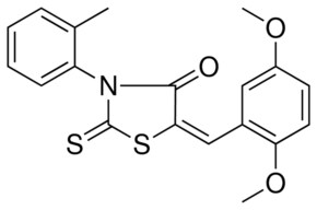 5-(2,5-DIMETHOXY-BENZYLIDENE)-2-THIOXO-3-O-TOLYL-THIAZOLIDIN-4-ONE AldrichCPR