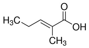 trans-2-Methyl-2-pentenoic acid 97%