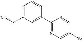 5-Bromo-2-(3-chloromethyl-phenyl)-pyrimidine AldrichCPR
