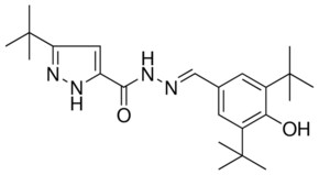 3-TERT-BUTYL-N'-[(E)-(3,5-DITERT-BUTYL-4-HYDROXYPHENYL)METHYLIDENE]-1H-PYRAZOLE-5-CARBOHYDRAZIDE AldrichCPR