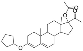 3-(CYCLOPENTYLOXY)-20-OXOPREGNA-3,5-DIEN-17-YL ACETATE AldrichCPR