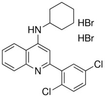 CYCLOHEXYL-(2-(2,5-DICHLORO-PHENYL)-QUINOLIN-4-YL)-AMINE, DI-HYDROBROMIDE AldrichCPR