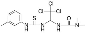 1,1-DIMETHYL-3-(2,2,2-TRICHLORO-1-(3-M-TOLYL-THIOUREIDO)-ETHYL)-UREA AldrichCPR