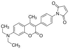 7-二乙氨基-3-（4-马来酰亚胺苯基）-4-甲基香豆素 &#8805;95% (HPLC), solid