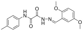 2-(2-(2,5-DIMETHOXYBENZYLIDENE)HYDRAZINO)-N-(4-METHYLPHENYL)-2-OXOACETAMIDE AldrichCPR