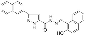 N'-[(E)-(2-HYDROXY-1-NAPHTHYL)METHYLIDENE]-3-(2-NAPHTHYL)-1H-PYRAZOLE-5-CARBOHYDRAZIDE AldrichCPR