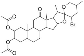 2-(acetyloxy)-23-bromo-12-oxospirostan-3-yl acetate AldrichCPR