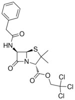 2,2,2-trichloroethyl (2S,5R,6R)-3,3-dimethyl-7-oxo-6-[(phenylacetyl)amino]-4-thia-1-azabicyclo[3.2.0]heptane-2-carboxylate AldrichCPR