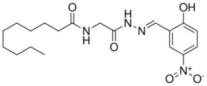 N-(2-(2-(2-HYDROXY-5-NITROBENZYLIDENE)HYDRAZINO)-2-OXOETHYL)DECANAMIDE AldrichCPR