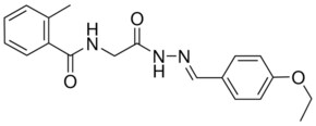 N-(2-(2-(4-ETHOXYBENZYLIDENE)HYDRAZINO)-2-OXOETHYL)-2-METHYLBENZAMIDE AldrichCPR