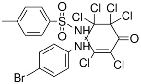 N-(1-(BR-PHENYLAMINO)-HEXACHLORO-4-OXO-CYCLOHEX-2-ENYL)-4-ME-BENZENESULFONAMIDE AldrichCPR