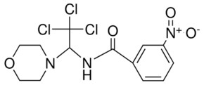 3-NITRO-N-(2,2,2-TRICHLORO-1-MORPHOLIN-4-YL-ETHYL)-BENZAMIDE AldrichCPR