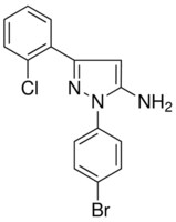 1-(4-BROMOPHENYL)-3-(2-CHLOROPHENYL)-1H-PYRAZOL-5-AMINE AldrichCPR
