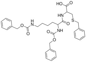 benzyl-N-(2,6-bis{[(benzyloxy)carbonyl]amino}hexanoyl)cysteine AldrichCPR