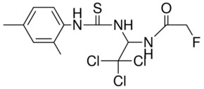 2-F-N-(2,2,2-TRICHLORO-1-(3-(2,4-DIMETHYL-PHENYL)-THIOUREIDO)-ETHYL)-ACETAMIDE AldrichCPR