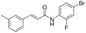 N-(4-BROMO-2-FLUOROPHENYL)-3-(3-METHYLPHENYL)ACRYLAMIDE AldrichCPR