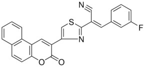 3-(3-F-PHENYL)-2-[4-(3-OXO-3H-BENZO[F]CHROMEN-2-YL)-THIAZOL-2-YL]-ACRYLONITRILE AldrichCPR