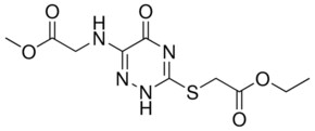METHYL ({3-[(2-ETHOXY-2-OXOETHYL)SULFANYL]-5-OXO-2,5-DIHYDRO-1,2,4-TRIAZIN-6-YL}AMINO)ACETATE AldrichCPR