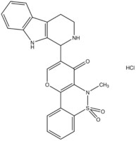 5-methyl-3-(2,3,4,9-tetrahydro-1H-beta-carbolin-1-yl)-4H,5H-pyrano[3,2-c][1,2]benzothiazin-4-one 6,6-dioxide hydrochloride AldrichCPR