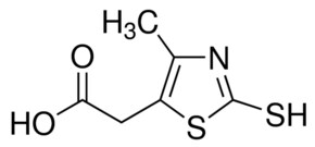 2-Mercapto-4-methyl-5-thiazoleacetic acid 98%