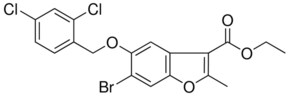 ETHYL 6-BROMO-5-((2,4-DICHLOROBENZYL)OXY)-2-METHYL-1-BENZOFURAN-3-CARBOXYLATE AldrichCPR