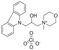 4-(3-(9H-CARBAZOL-9-YL)-2-HYDROXYPROPYL)-4-METHYLMORPHOLIN-4-IUM PERCHLORATE AldrichCPR