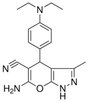6-AMINO-4-[4-(DIETHYLAMINO)PHENYL]-3-METHYL-1,4-DIHYDROPYRANO[2,3-C]PYRAZOLE-5-CARBONITRILE AldrichCPR